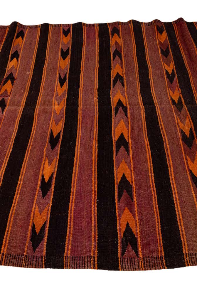 150cm x 250cm Hand Woven Kilim Fars Wool Rug