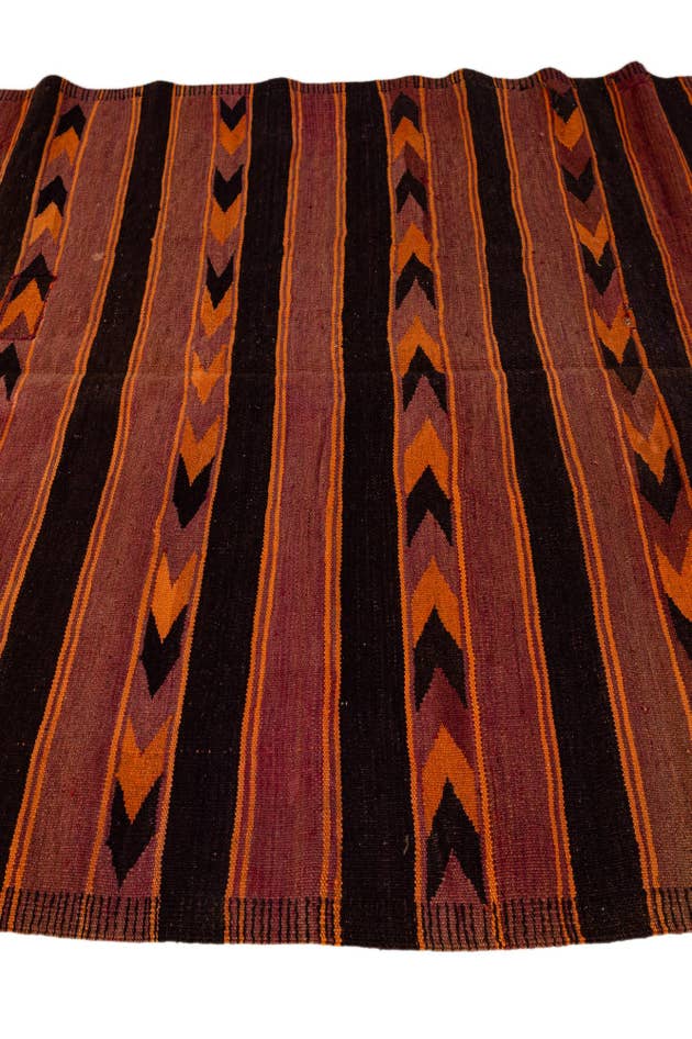 Detail image of 150cm x 250cm Hand Woven Kilim Fars Wool Rug