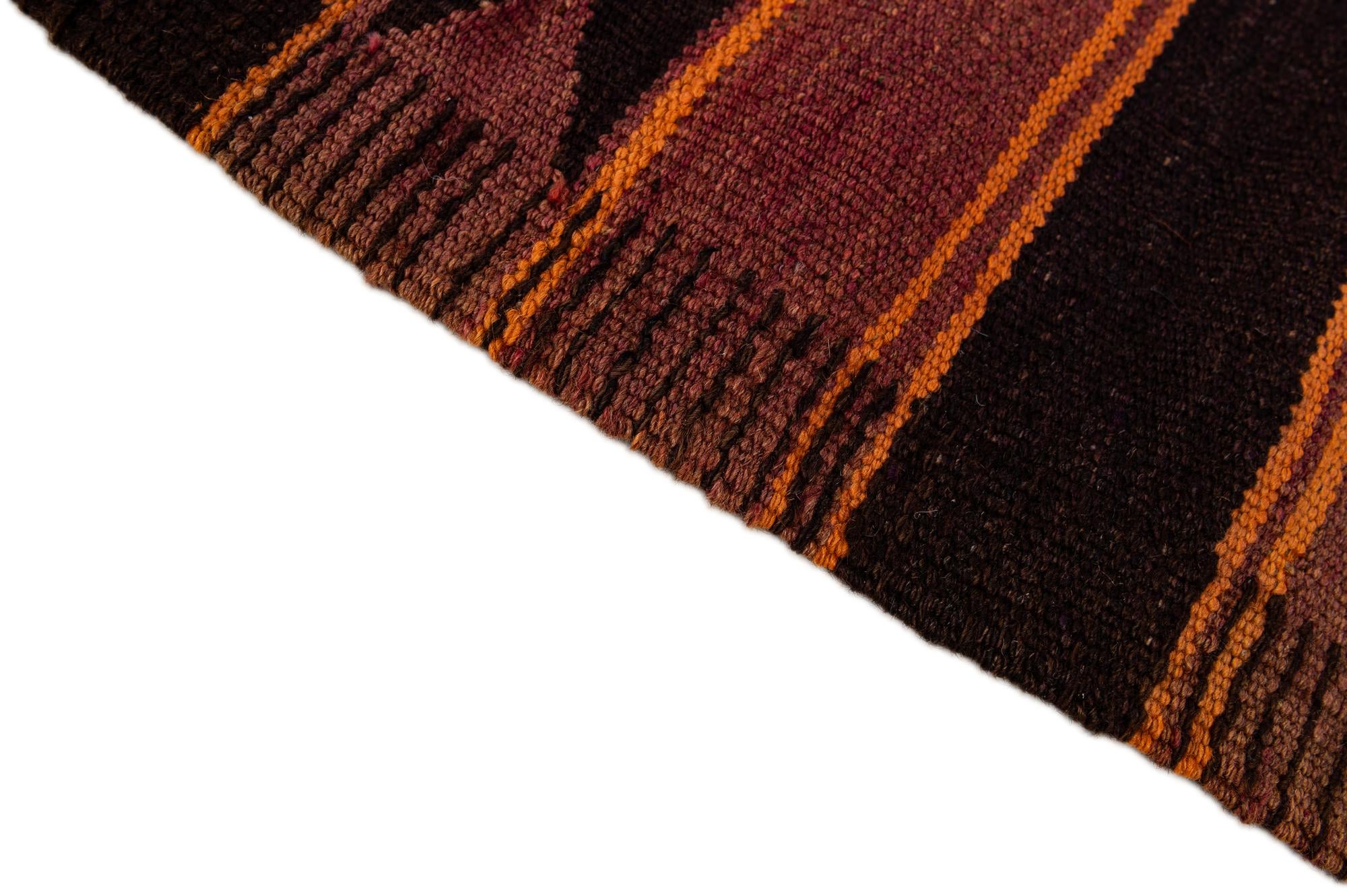 150cm x 250cm Tejido a mano Kilim Fars Alfombra Lana