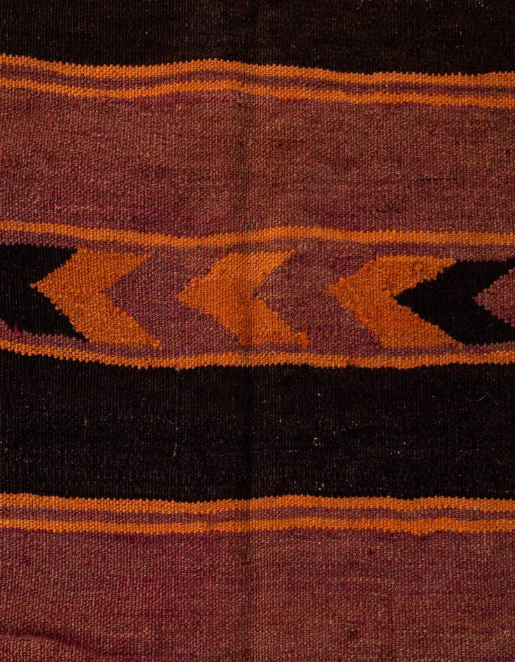Detail image of 5' x 8' 3 Hand Woven Kilim Fars Wool Rug