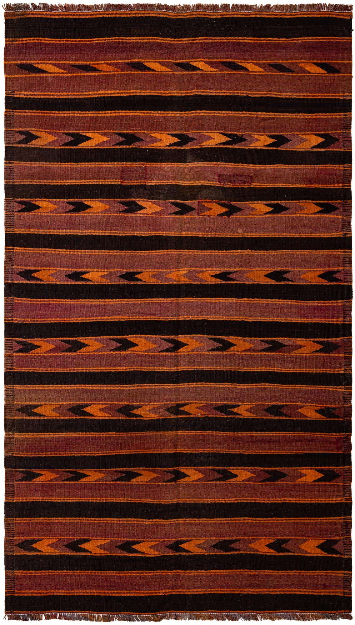 150cm x 250cm Hand Woven Kilim Fars Wool Rug