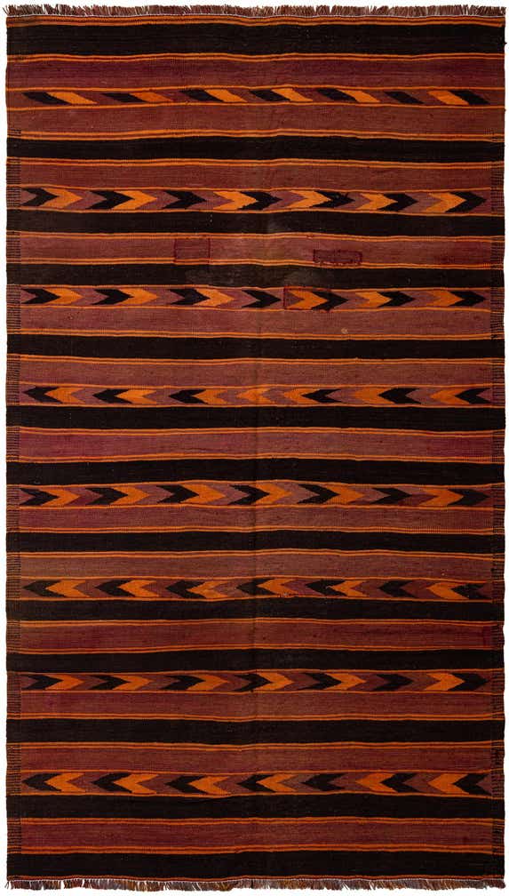 150cm x 250cm Hand Woven Kilim Fars Wool Rug