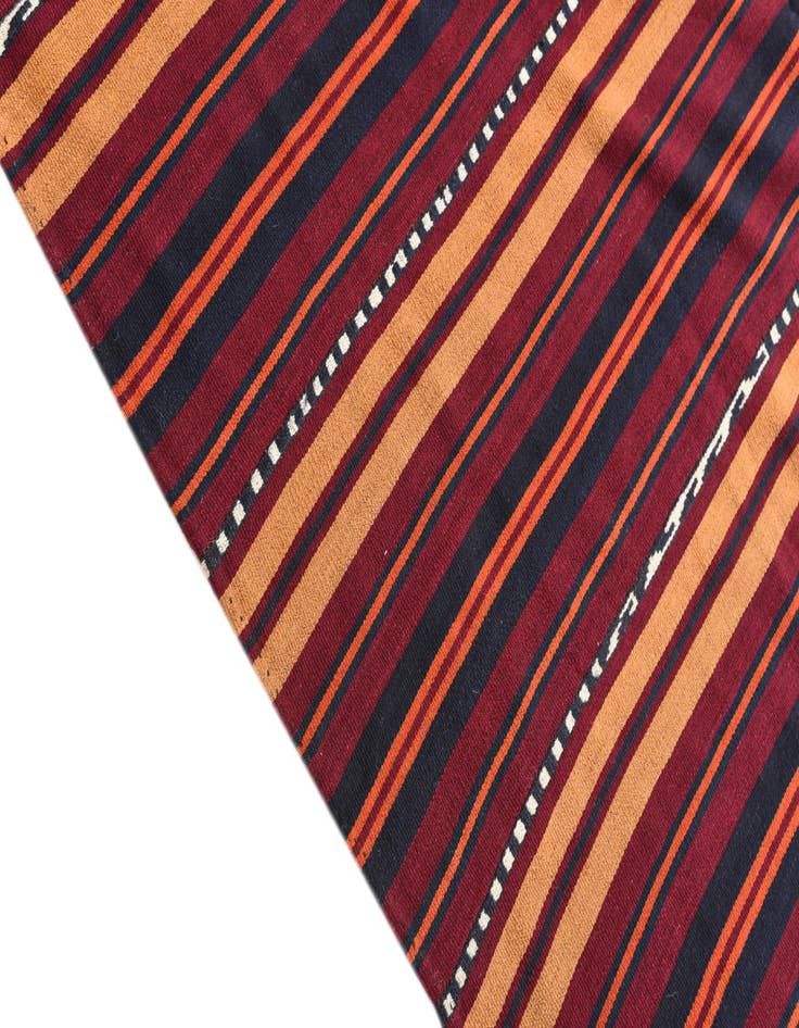 Detail image of 5' 9 x 11' 1  Hand Woven Kilim Fars Wool Rug