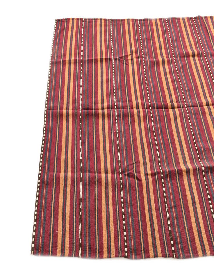 Detail image of 4' 10 x 9' 1  Hand Woven Kilim Fars Wool Rug