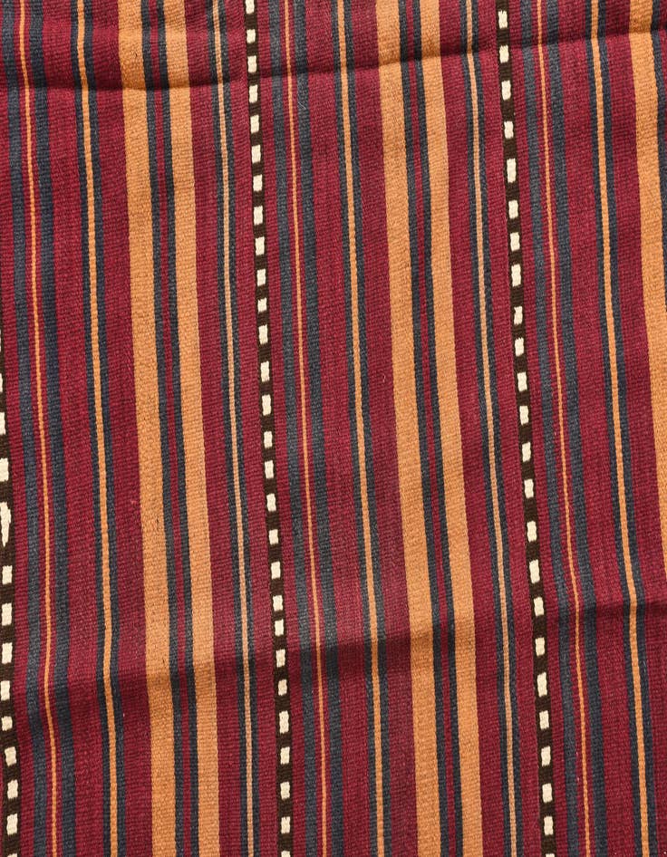 Detail image of 4' 10 x 9' 1  Hand Woven Kilim Fars Wool Rug