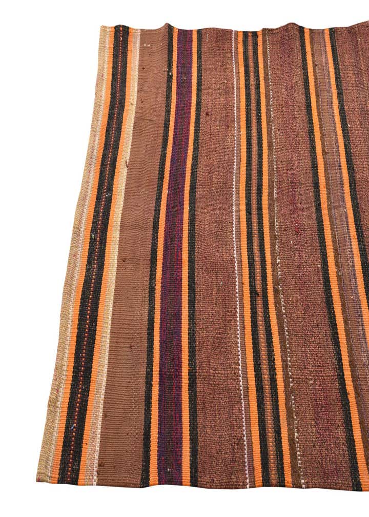 3' 5 x 5' 7 Hand Woven Kilim Fars Wool Rug