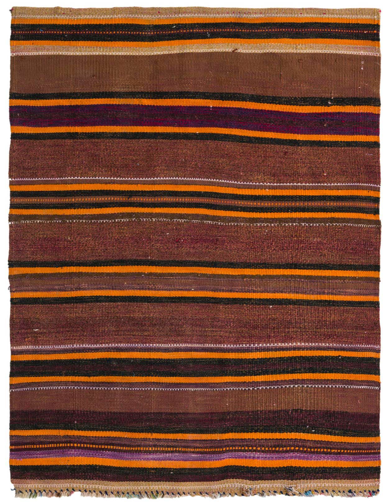 3' 5 x 5' 7 Hand Woven Kilim Fars Wool Rug