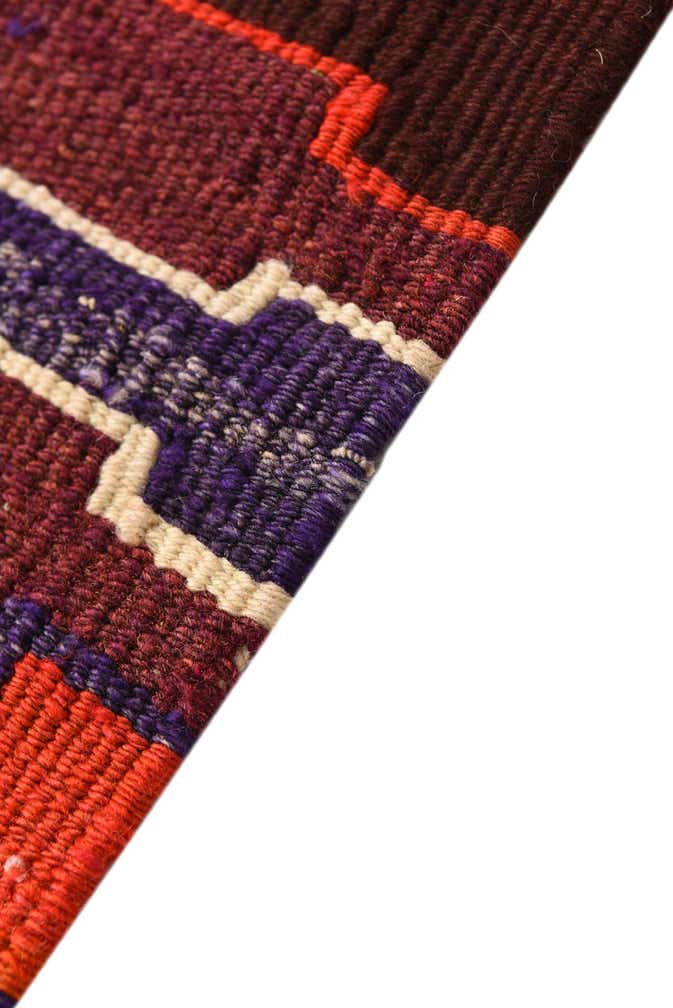 3' 4 x 3' 9 Hand Woven Kilim Fars Wool Rug