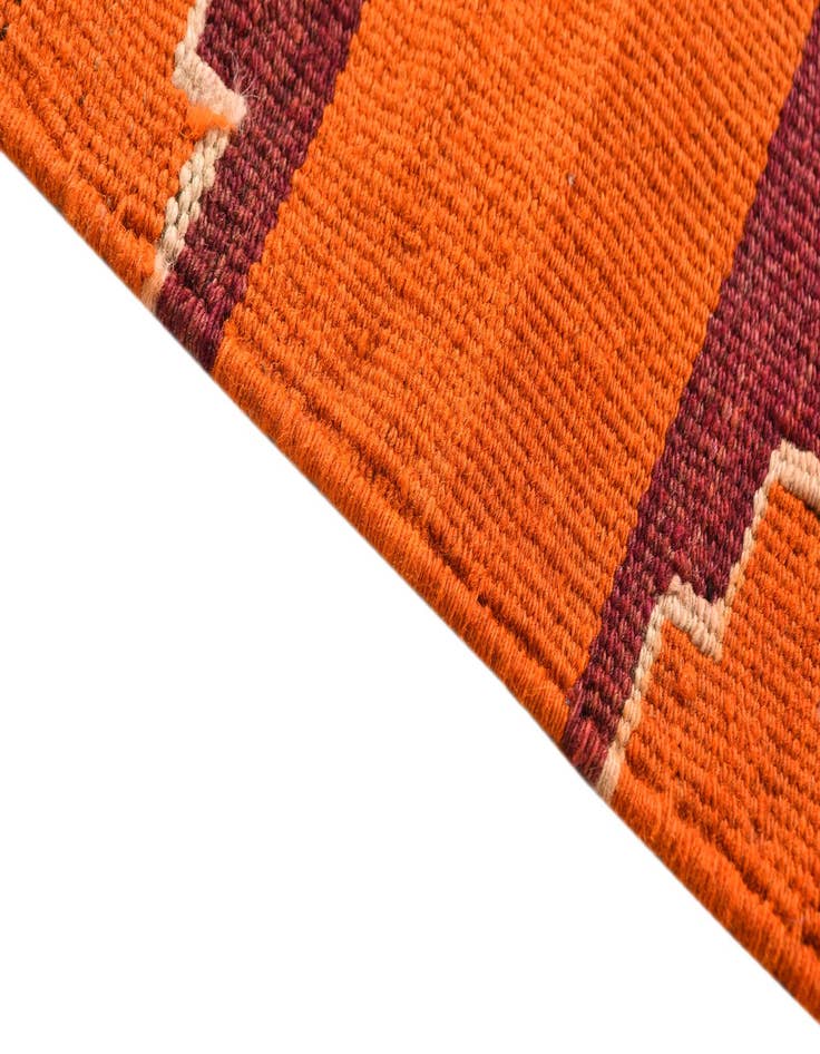 Detail image of 3' 4 x 3' 9  Hand Woven Kilim Fars Wool Rug