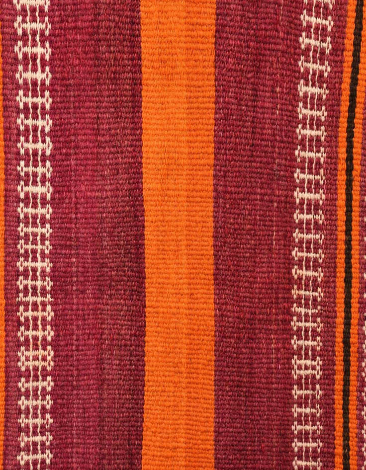 Detail image of 3' 4 x 3' 9  Hand Woven Kilim Fars Wool Rug