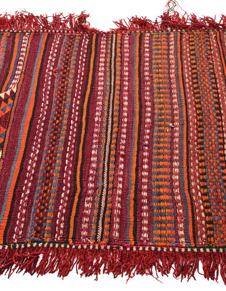 Detail image of 3' 2 x 4'  Hand Woven Kilim Fars Wool Rug