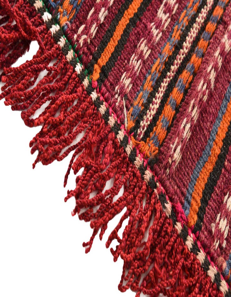 Detail image of 3' 2 x 4'  Hand Woven Kilim Fars Wool Rug