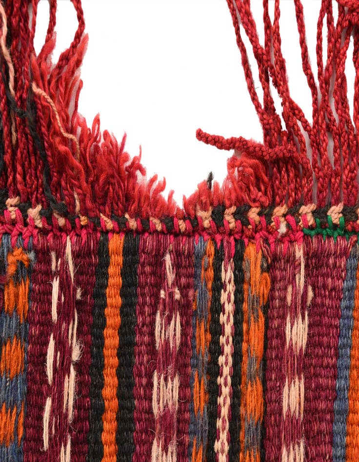 Detail image of 3' 2 x 4'  Hand Woven Kilim Fars Wool Rug