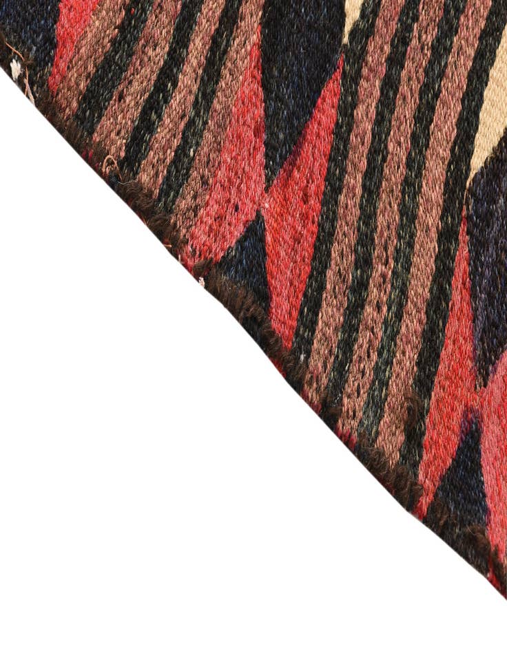Detail image of 3' 10 x 7'  Hand Woven Kilim Fars Wool Rug