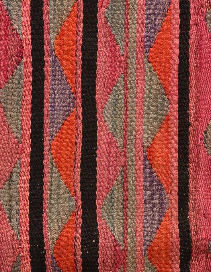 Detail image of 4' 9 x 7' 7  Hand Woven Kilim Fars Wool Rug