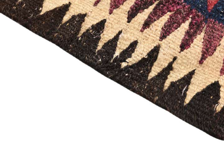 5' 2 x 9' Hand Woven Kilim Fars Wool Rug