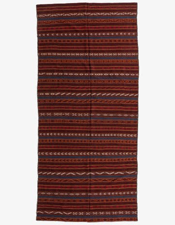 6' x 12' 10 Hand Knotted Kilim Fars Persian Wool Rug