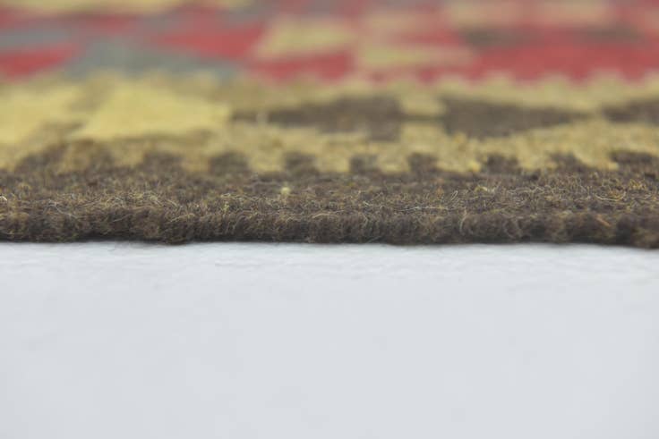 Detail image of 5' 3 x 8' Hand Woven Kilim Maymana Wool Rug