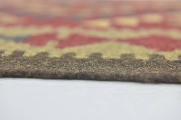 Detail image of 5' x 8' 6 Hand Woven Kilim Maymana Wool Rug