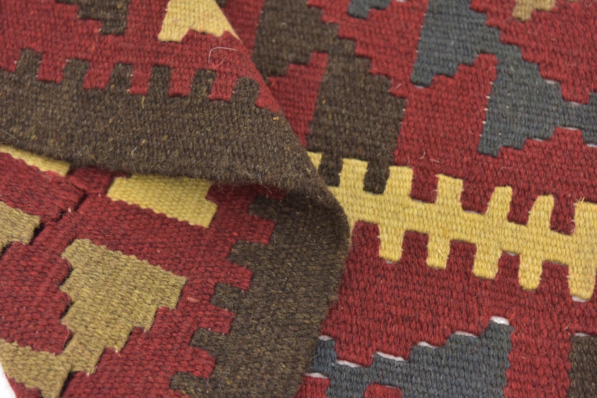 150cm x 250cm Tejido a mano Kilim Maymana Alfombra Lana