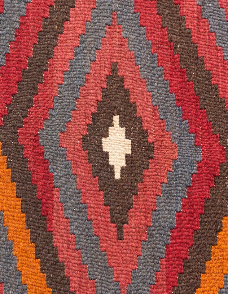 Detail image of 5' 3 x 7' 10  Hand Woven Kilim Maymana Wool Rug