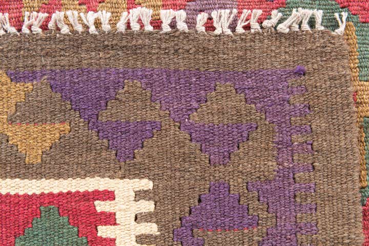 145cm x 255cm Tejido a mano Kilim Maymana Alfombra Lana
