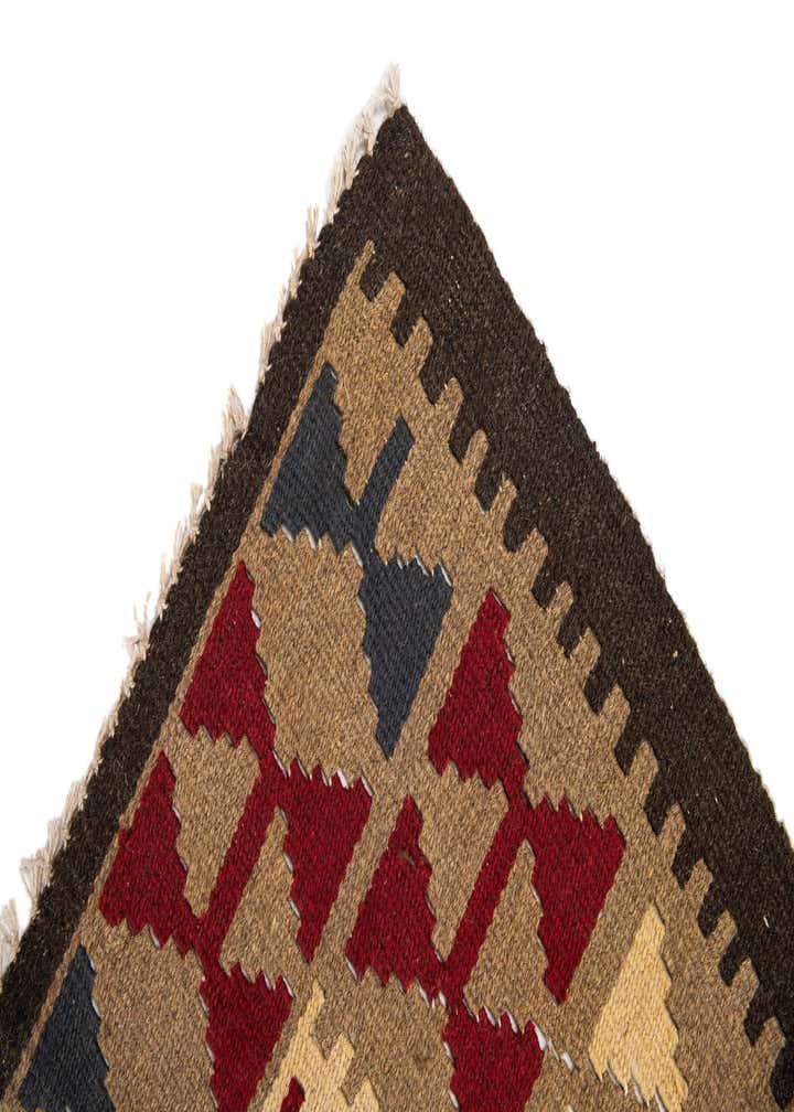 5' 2 x 8' Hand Woven Kilim Maymana Wool Rug