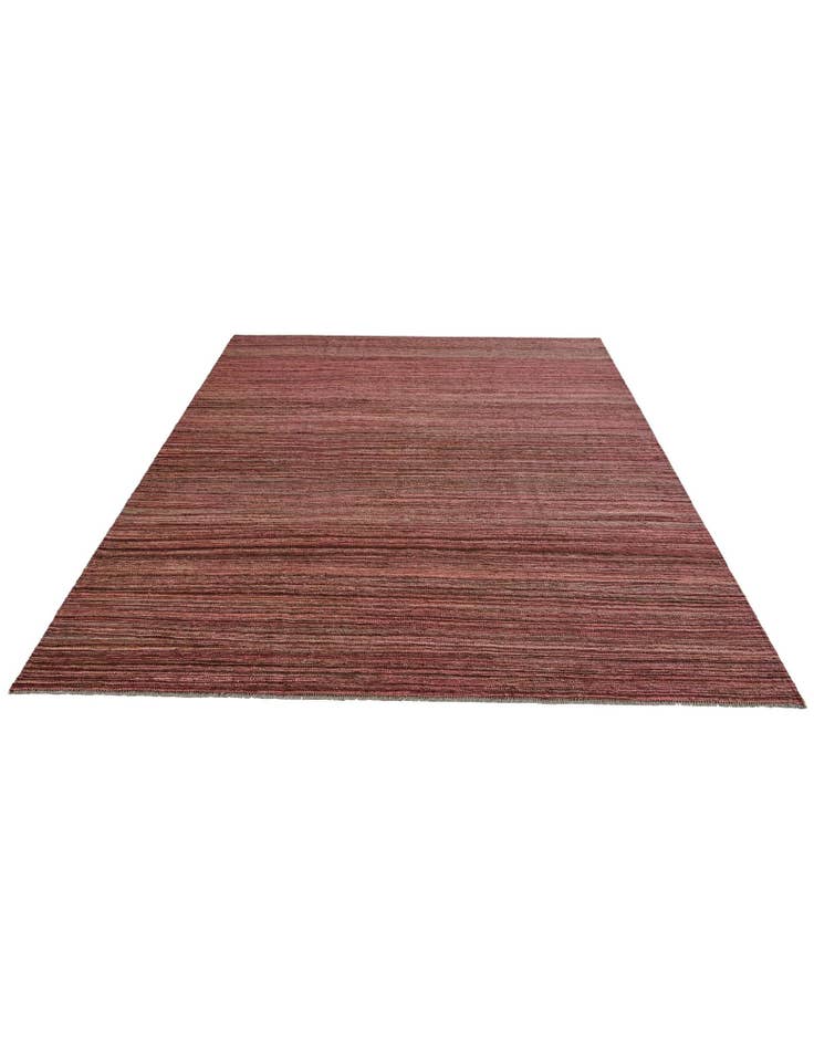 Detail image of 6' 9 x 9' 9 Hand Woven Kilim Modern Wool Rug