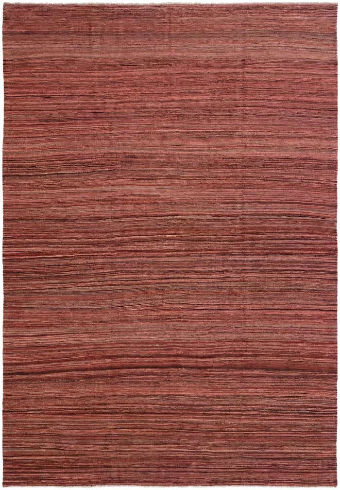 6' 9 x 9' 9 Hand Woven Kilim Modern Wool Rug