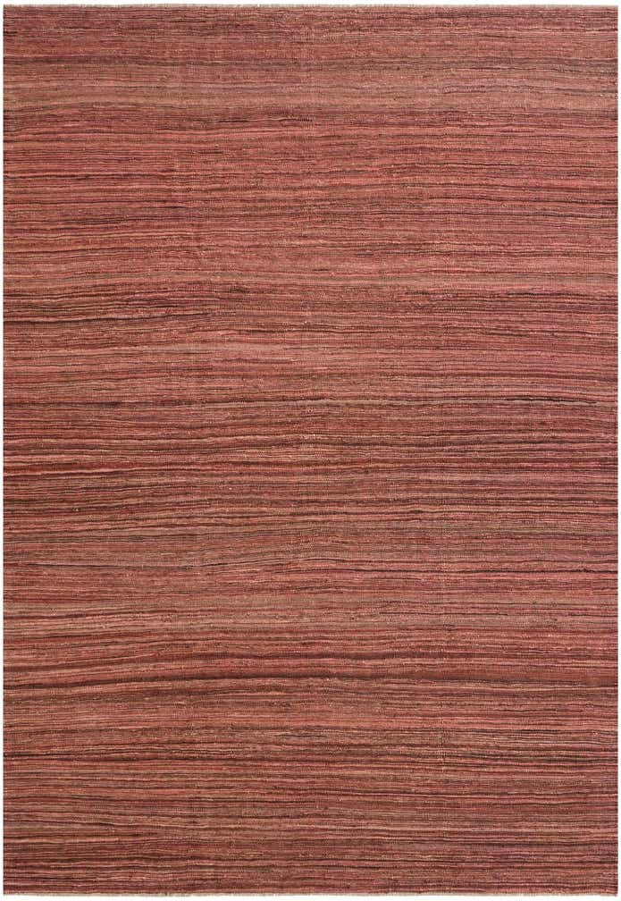 6' 9 x 9' 9 Hand Woven Kilim Modern Wool Rug