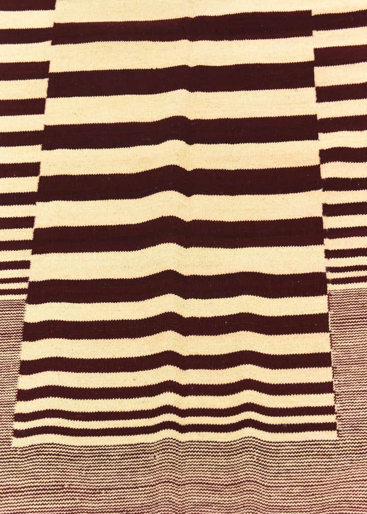 4' 3 x 5' 10 Hand Woven Kilim Modern Wool Rug