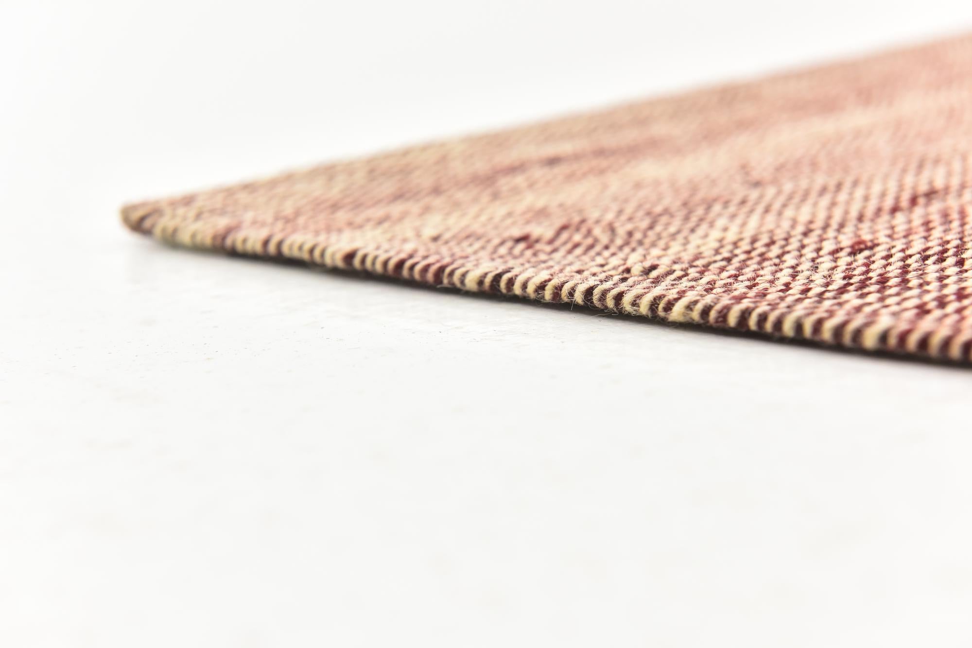 4' 3 x 5' 10 Hand Woven Kilim Modern Wool Rug