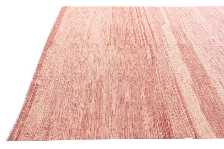 6' 8 x 9' 10 Hand Woven Kilim Modern Wool Rug