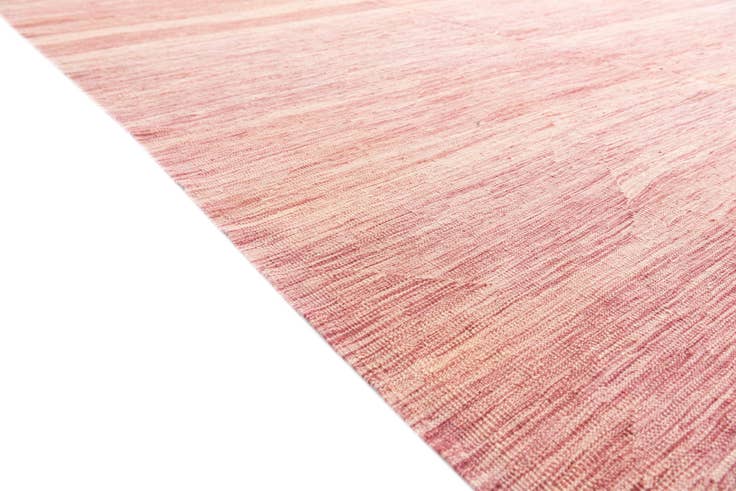 Detail image of 6' 8 x 9' 10 Hand Woven Kilim Modern Wool Rug