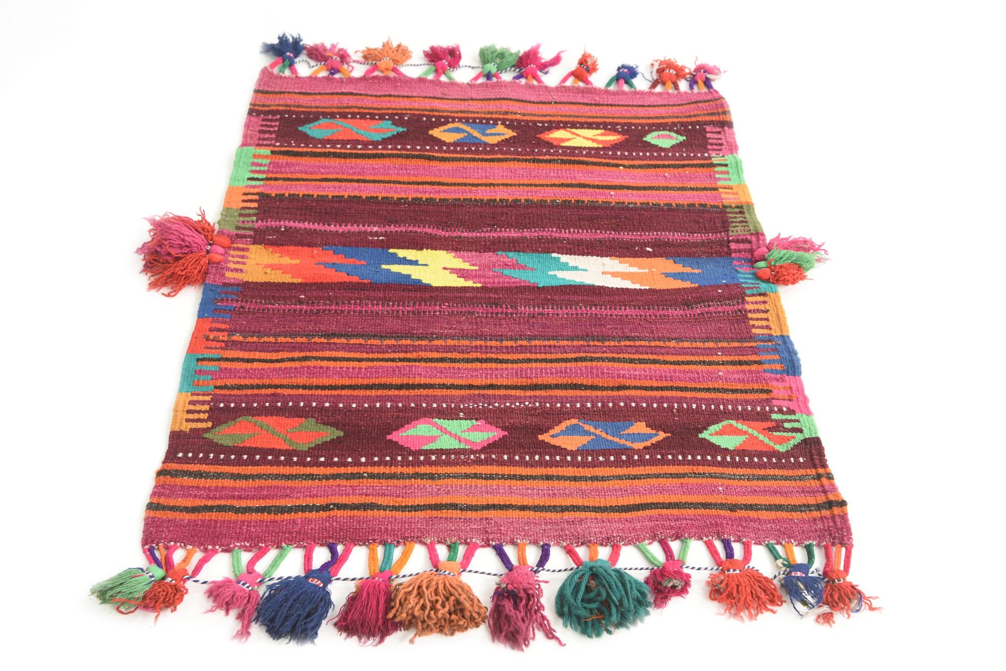 2' 9 x 3' 5 Hand Woven Kilim Modern Wool Rug