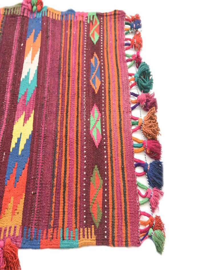 Detail image of 2' 9 x 3' 5  Hand Woven Kilim Modern Wool Rug