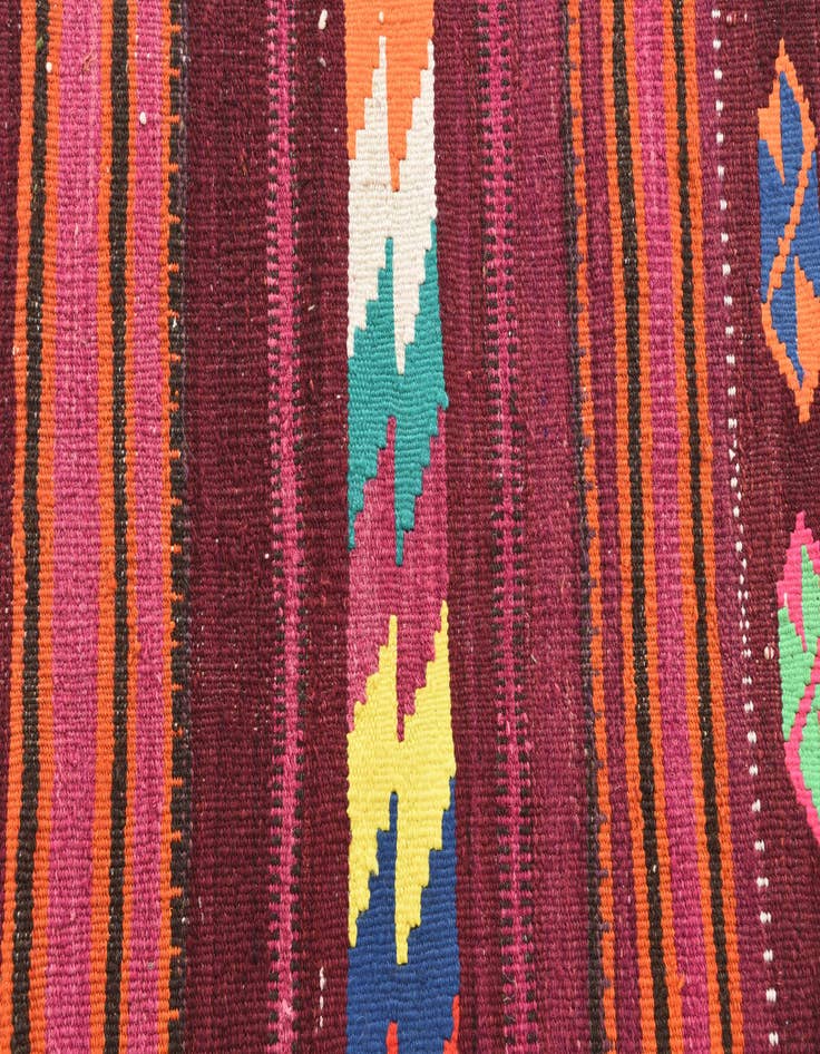 Detail image of 2' 9 x 3' 5  Hand Woven Kilim Modern Wool Rug
