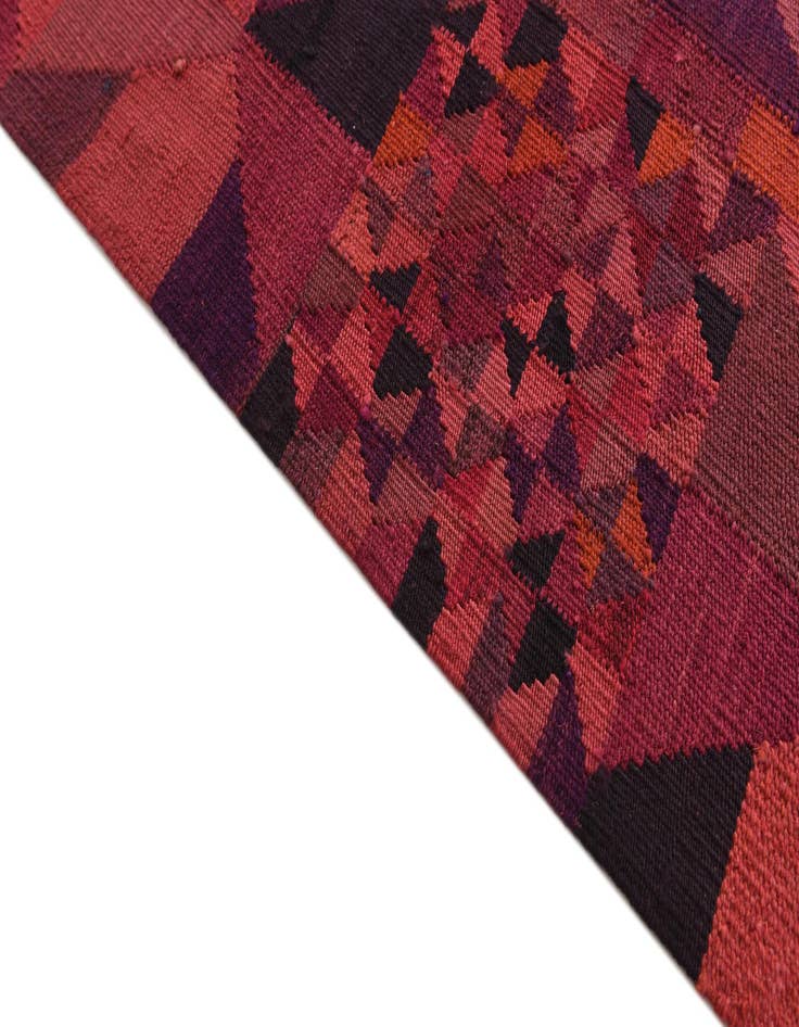 Detail image of 8' 2 x 11' 6 Hand Woven Kilim Modern Wool Rug