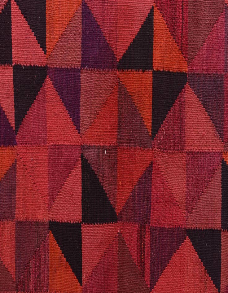 Detail image of 8' 2 x 11' 6  Hand Woven Kilim Modern Wool Rug