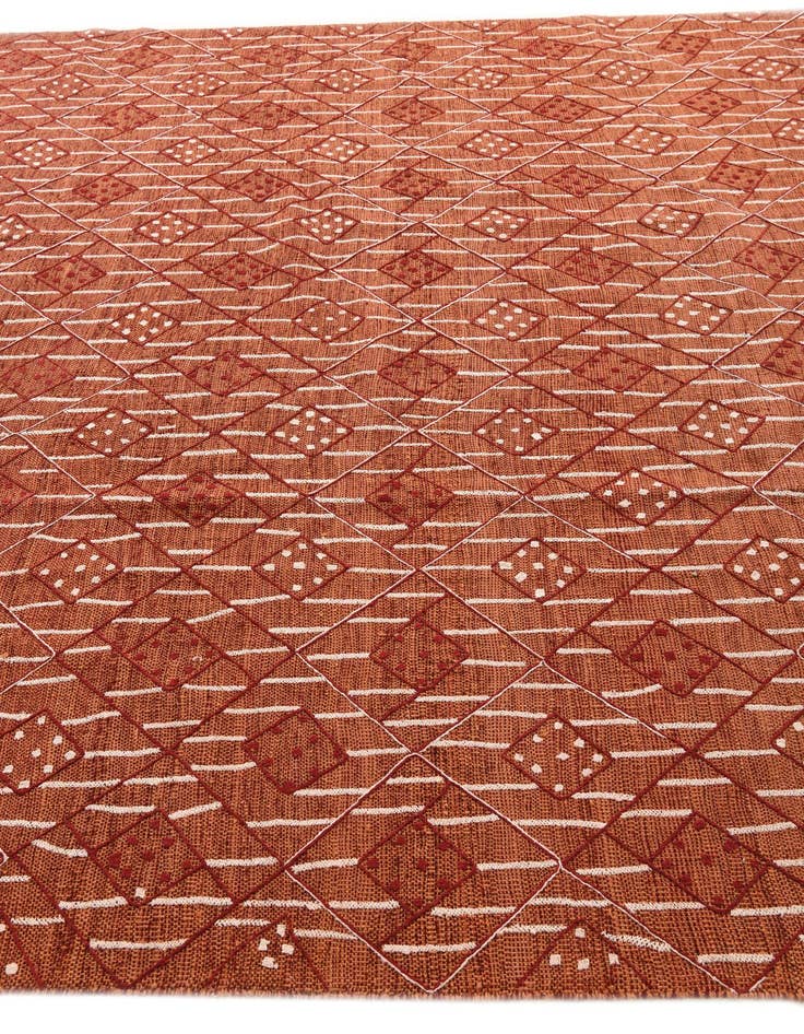 Detail image of 7' 10 x 10' 2  Hand Woven Kilim Modern Rug
