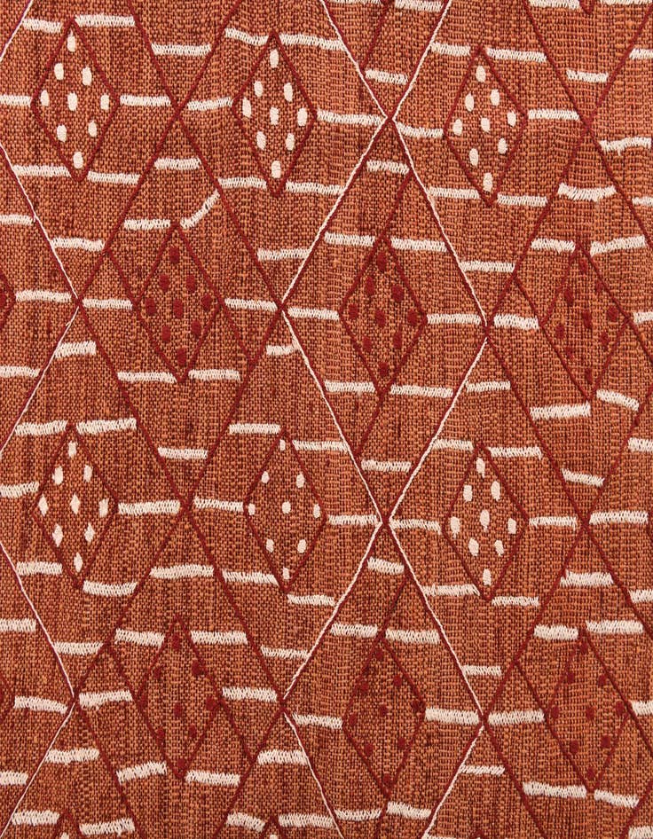 Detail image of 7' 10 x 10' 2  Hand Woven Kilim Modern Rug