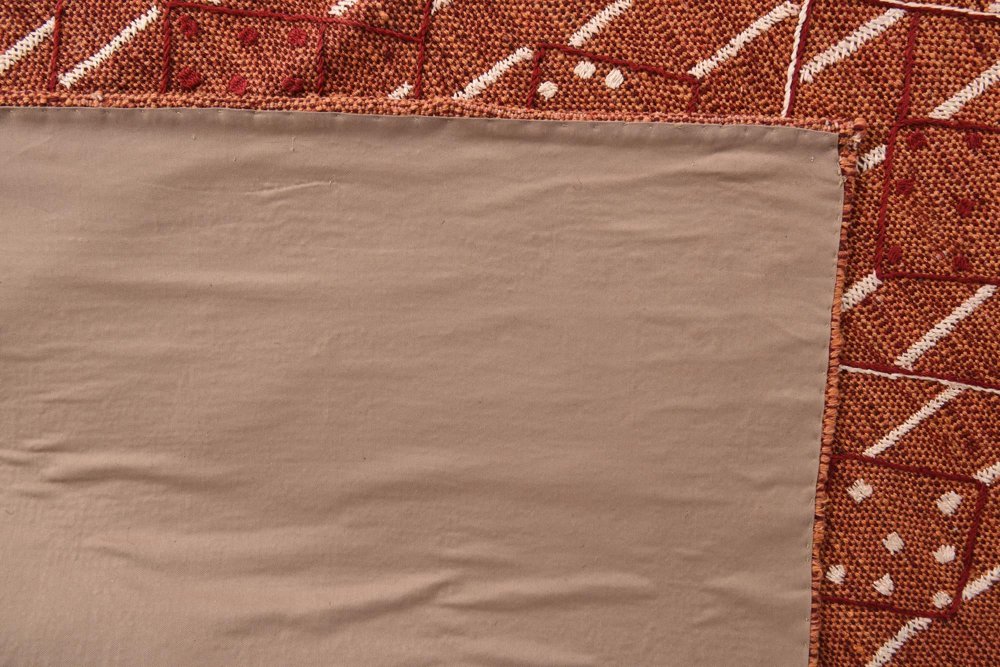 7' 10 x 10' 2 Hand Woven Kilim Modern Rug
