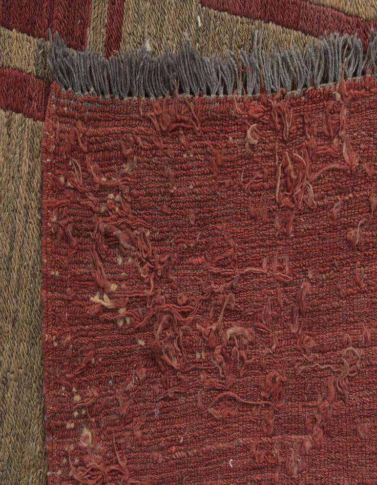 Detail image of 6' 7 x 8' 6  Hand Woven Kilim Modern Wool Rug