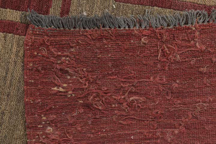 6' 7 x 8' 6 Hand Woven Kilim Modern Wool Rug