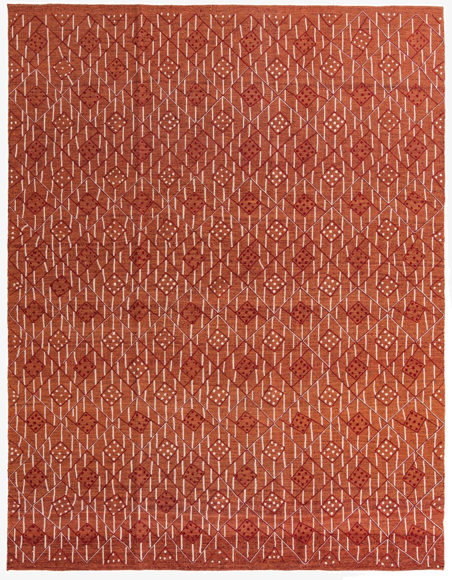 240cm x 310cm  Hand Woven Kilim Modern Rug