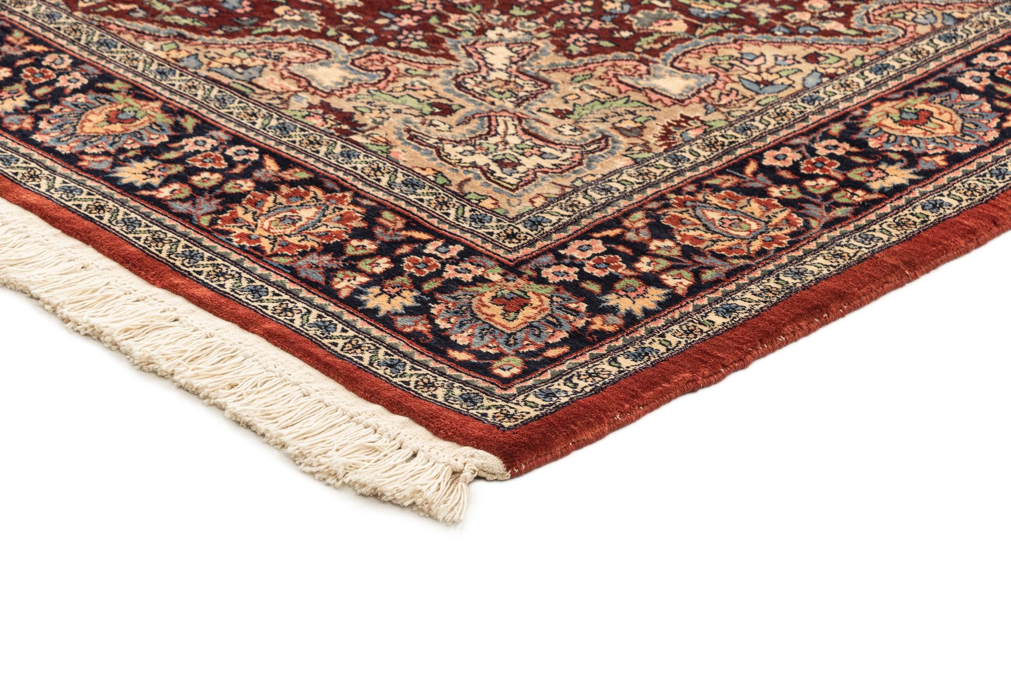 4' 6 x 7' 2 Hand Knotted Lahour Oriental Wool Rug