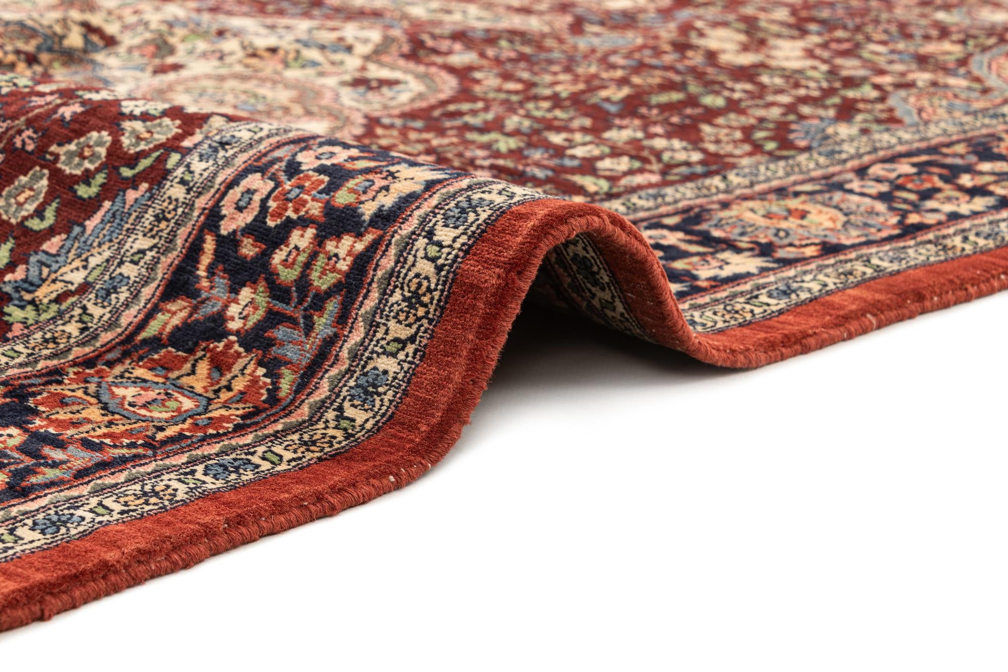 4' 6 x 7' 2 Hand Knotted Lahour Oriental Wool Rug