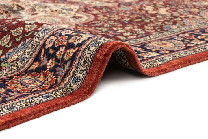 4' 6 x 7' 2 Hand Knotted Lahour Oriental Wool Rug