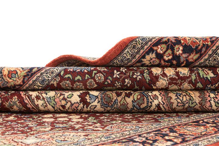 4' 6 x 7' 2 Hand Knotted Lahour Oriental Wool Rug