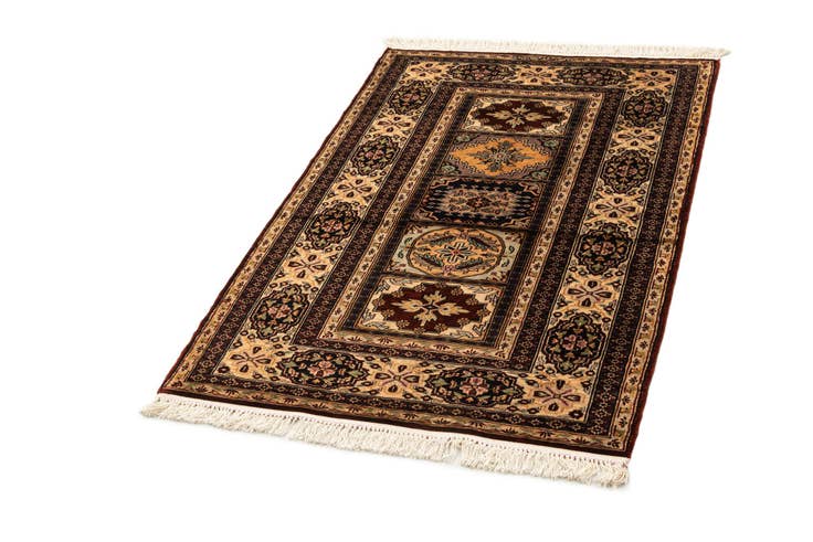 Detail image of 3' 2 x 5' Hand Knotted Lahour Oriental Wool Rug